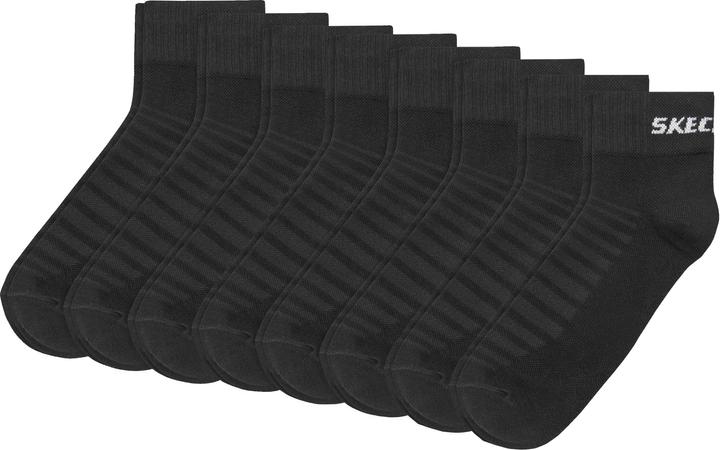 Actual product image Skechers Unisex Quarter Socks 8 Pack (pack of 8, 35, 38)