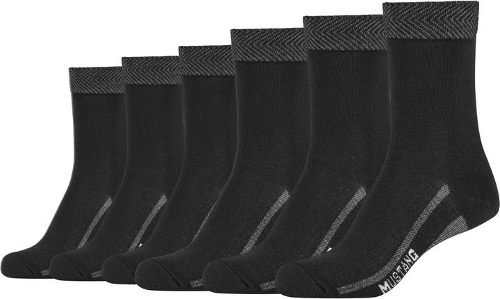 Mustang Women true denim organic Socken 6p