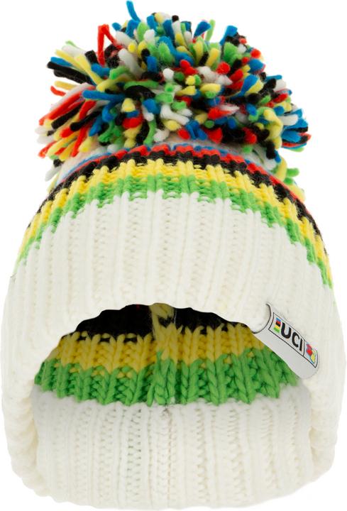 Actual product image Santini Big Bubble Hat UCI Rainbow World Champion