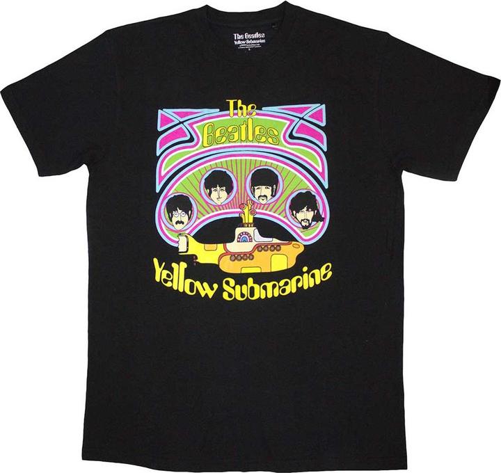 Image du produit The Beatles Yellow Submarine Heads in Circles v2 (L)