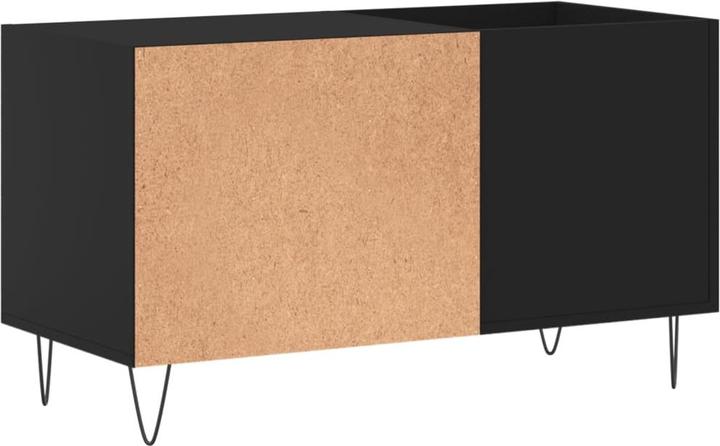 Actual product image VidaXL Plattenschrank Schwarz 85x38x48 cm Holzwerkstoff, Farbe