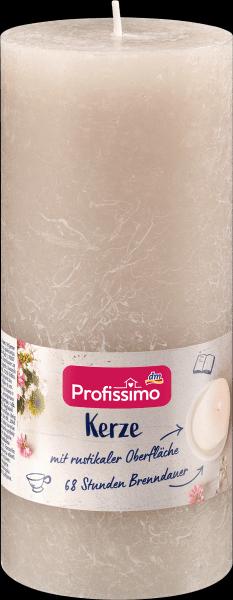 Produktbild dm Profissimo Kerze rustik 160/68 greige