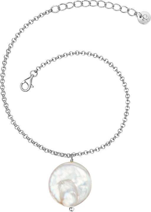 Actual product image Glanzstücke München Ladies Sterling Silver Freshwater Cultured Pearl silver - 28499 (17 cm, Sterling Silver)