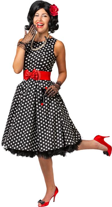 Actual product image Orlob 50s Rockabilly Dress With 2 Pockets (40)