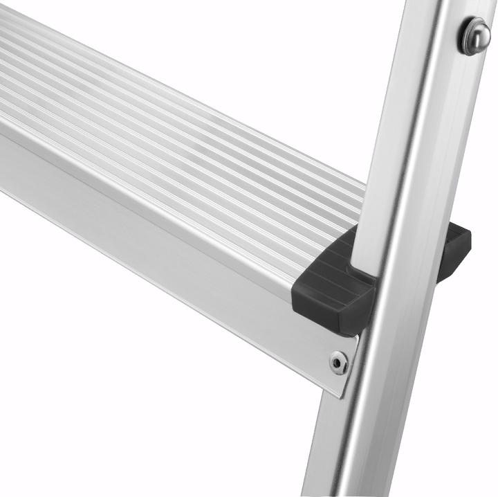 Actual product image Hailo D60 StandardLine, aluminium stepladder, 2x3 steps (Stile, 68 cm)