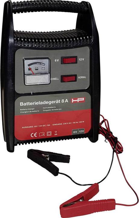 Immagine prodotto HP Autozubehör Batteria del caricatore per auto (12V, 6V, 8 A)