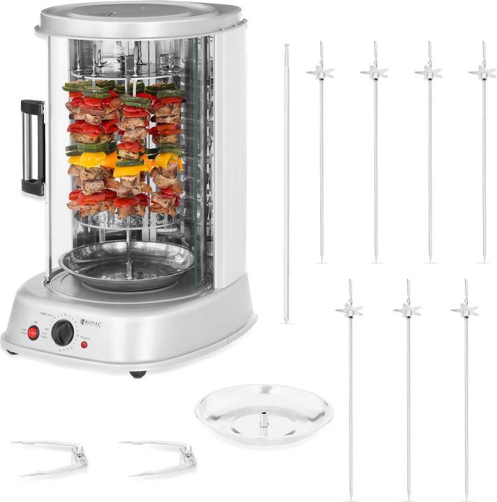 Actual product image Royal VKB Catering Verticale grill- 3-in-1 - 1.800 W - 31 L (1.80 kW)