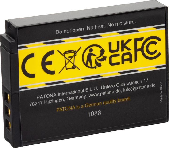 Actual product image Patona Battery EN-EL12, 800 mAh / 3.7V (Rechargeable battery)