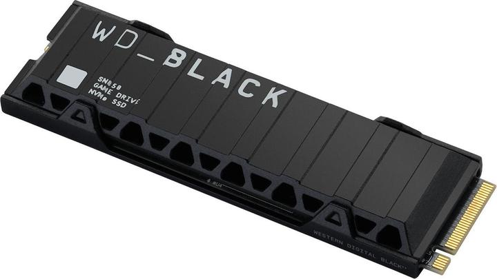 Produktbild WD Black SN850 mit Kühlkörper (1000 GB, M.2 2280)