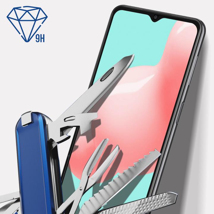 Image du produit 3MK Protection d'écran Hardglass Max Lite (1 pièce(s), Samsung Galaxy A32 5G)
