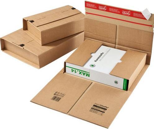 Dinkhauser Kartonagen Dinkhauser 20 ColomPac Buchverpackungen Versandverpackungen 35.5 x 25.0 10.5 (35.5 x 25 x 10.5 cm, 20 x)