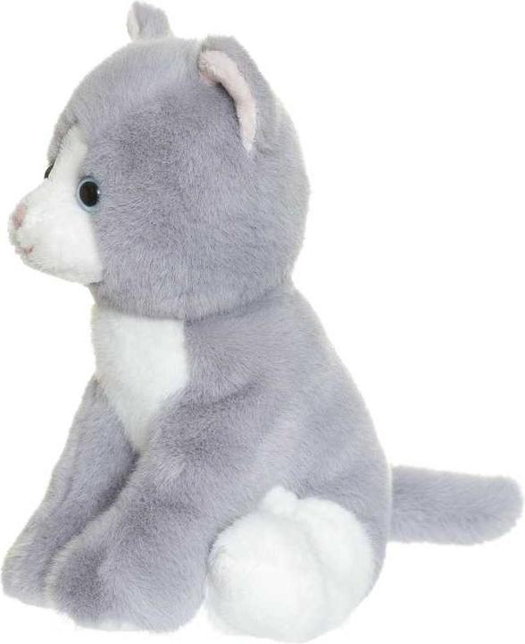 Image du produit Teddykompaniet Chat en peluche gris 18 cm