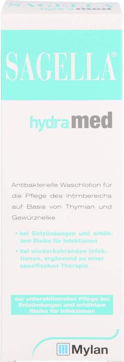 Immagine prodotto Sagella hydramed lozione lavante antibatterica, 250 ml Lozione (250 ml, Lozione per il lavaggio intimo)