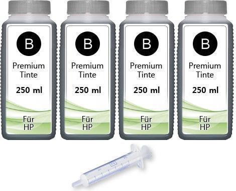 Actual product image Druckfuxx 1000ml Nachfüll Tinte für HP 88 OfficeJet Pro L7680 L7700 L7750 L7780