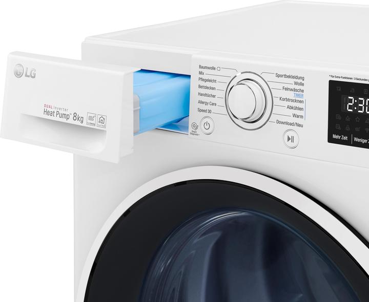 Actual product image LG RT8DIH1Q (8 kg, Right, Changeable)
