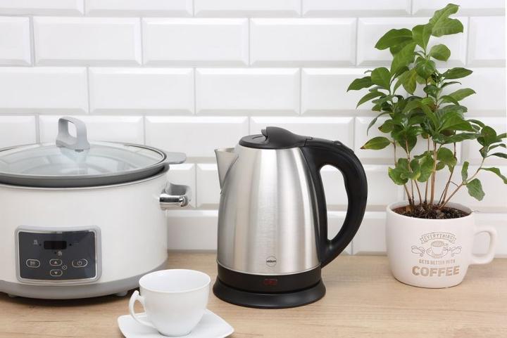 Actual product image Eldom Steel Kettle HUMI 1800 W capacity 1 7 l hob (1.70 l, EU plug)