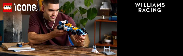 Actual product image LEGO Williams Racing FW14B mit Nigel Mansell (10353, LEGO Icons)