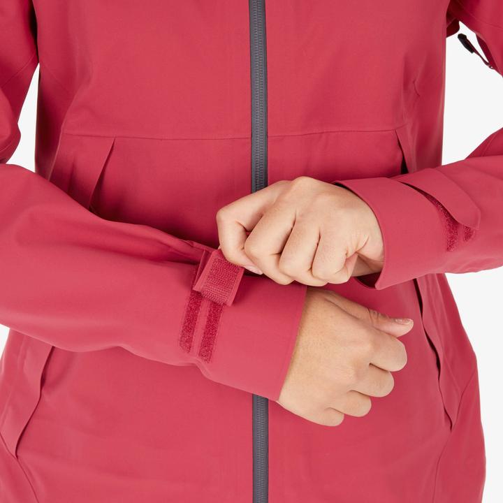 Actual product image Quechua Women's hiking jacket waterproof mountain hiking - MH500 pink (XXL)