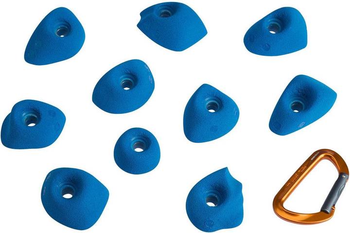 Image du produit Entre Prises Didactics Kids Tic Tac Jeu de prises d'escalade (Rouge (nouvelle forme))
