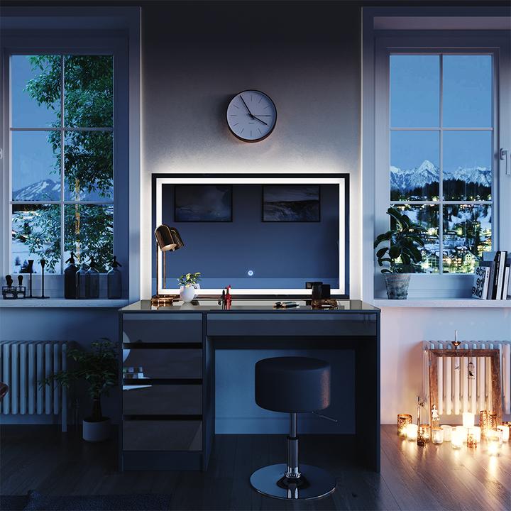 Immagine prodotto Vicco Sherry con sgabello e illuminazione (120 x 55 x 75 cm)