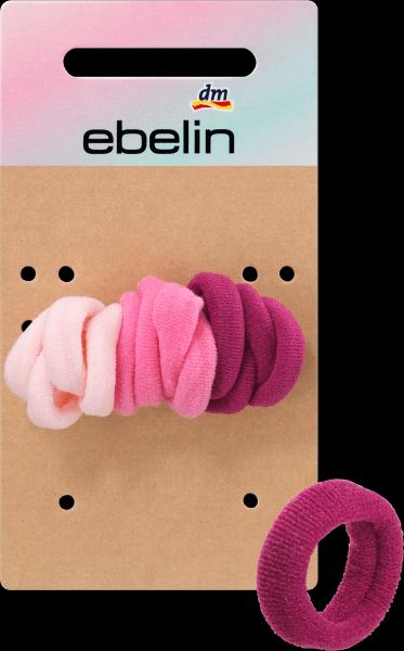 dm ebelin Haargummis mini weich rosa Farb-Mix (Haargummi)