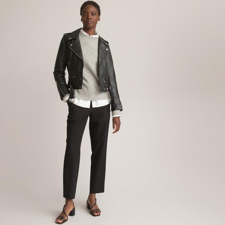 Produktbild La Redoute Collections Lederjacke Gaston (44)