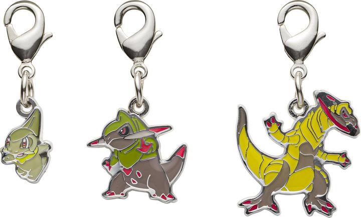 Produktbild Pokémon Pokemon Center - Axew, Fraxure, Haxorus Schlüsselanhänger - 3 Stück