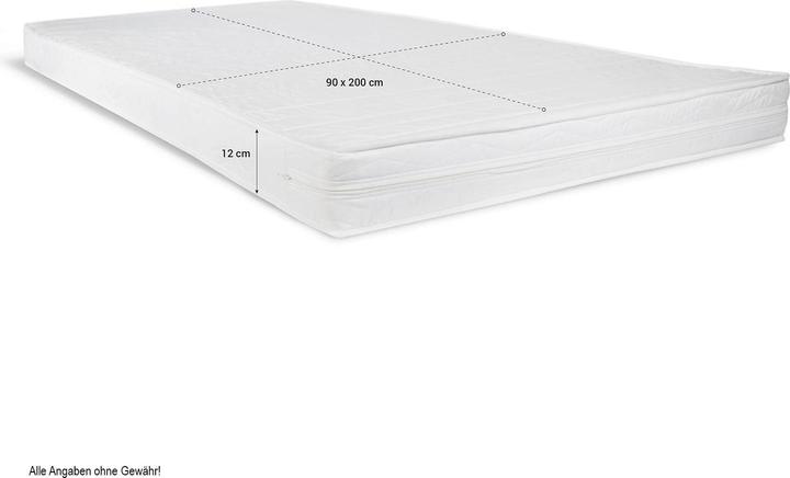 Produktbild Homestyle4u Kinderbett TIPI mit Matratze (90 x 200 cm)