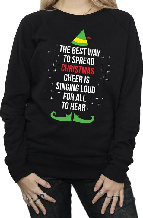 Image du produit Elf - Sweat CHRISTMAS CHEER TEXT - Femme (S)
