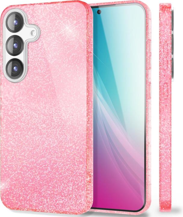 Image du produit Nalia ShinePop - Stabile Glänzende Glitzer Hülle - Glamour Glitter Cover (Samsung Galaxy S25)