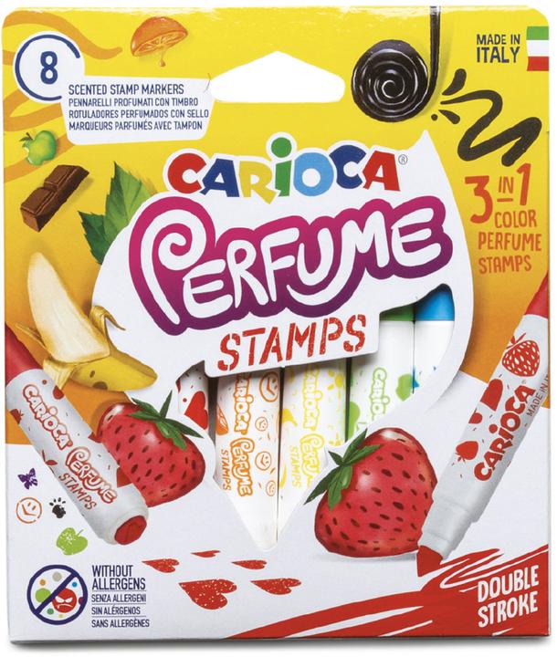Actual product image Carioca Stamp felt-tip pens (Multicoloured, 8 x)