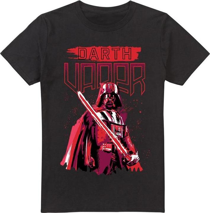 Actual product image Star Wars Mens Darth Vader Painted T-Shirt (M)
