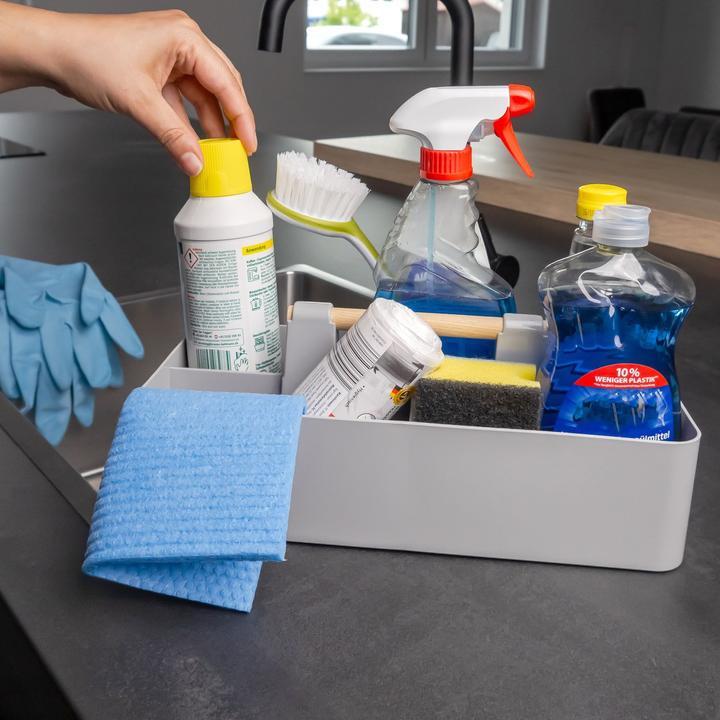 Immagine prodotto Intirilife Organizzatore per il trucco in grigio