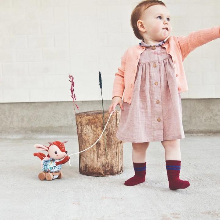 Produktbild Lilliputiens Stella Stofftier zum ziehen (20 cm)