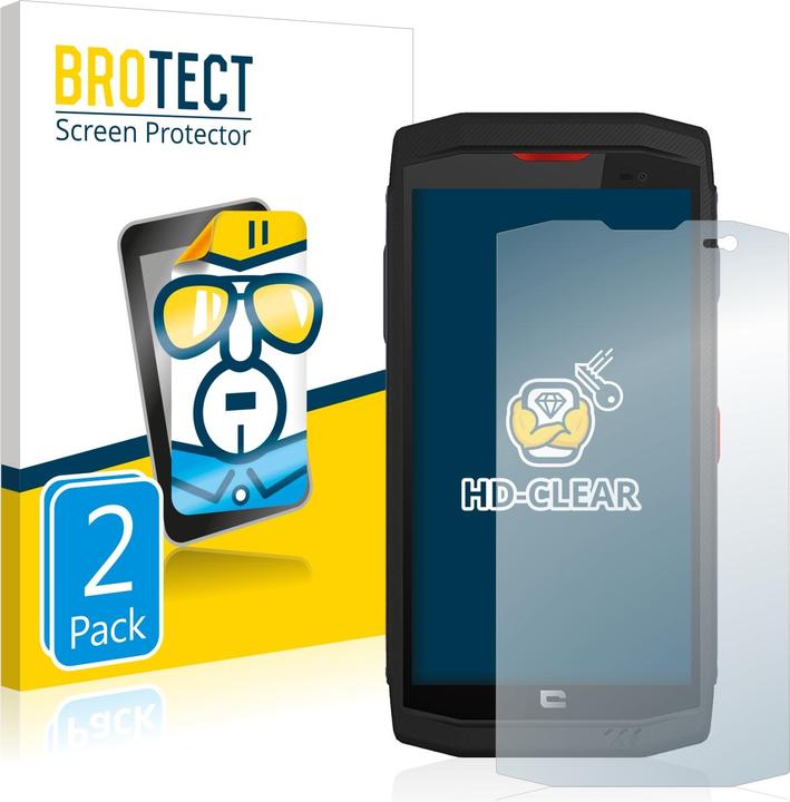 Produktbild BROTECT Schutzfolie Displayschutz Klar (2 Stück, Crosscall Trekker-X3)