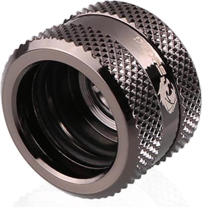 Bykski B-HTJV2-L16-BN HardTube 16mm Bolt-On V2 - Black Nickel