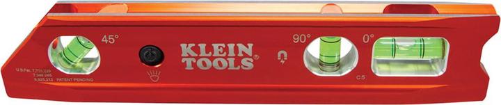 Image du produit Klein Tools 935RBLT Niveau à bulle lumineux Torpedo Billet (30 cm)