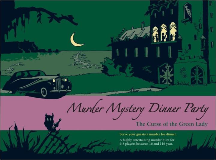 Actual product image Murder Mystery Dinner Party (English)