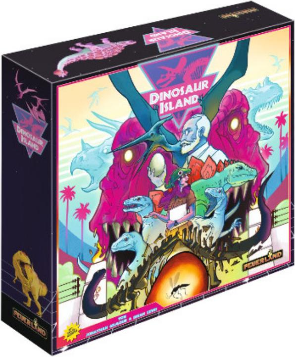 Produktbild Feuerland FEU63562 - Dinosaur Island, 1-4 Spieler, ab 12 Jahre (DE-Ausgabe) (Schweizerdeutsch)