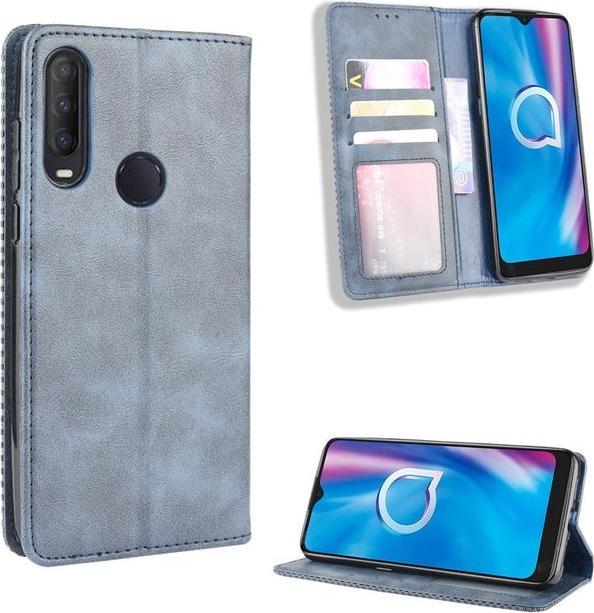 Immagine prodotto MU Classic Serie di copertine di libri in pelle retrò (1S (2020), Alcatel 3X (2020))