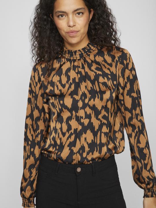 Actual product image Vila High Neck Top with Long Sleeves (38)