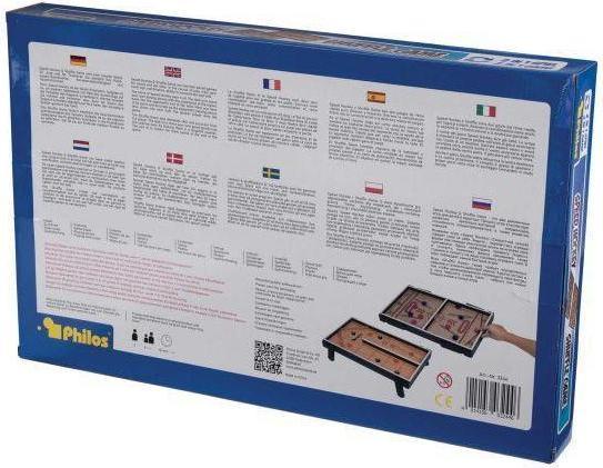 Image du produit Philos Shuffle Game & Speed Hockey, jeu de table, sur pieds