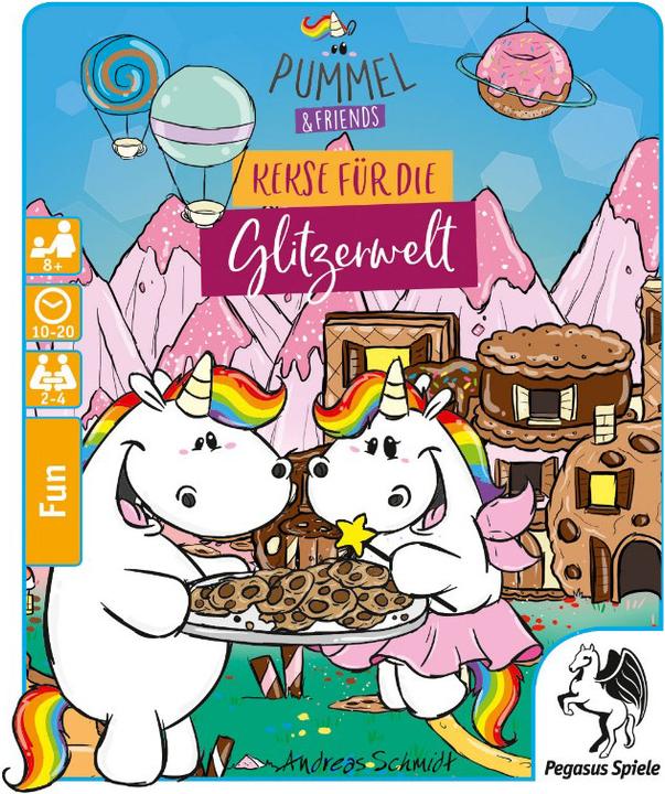 Actual product image Pegasus 20037G - Pummel & Friends - biscuits for the glitter world, from 8 years (DE edition)