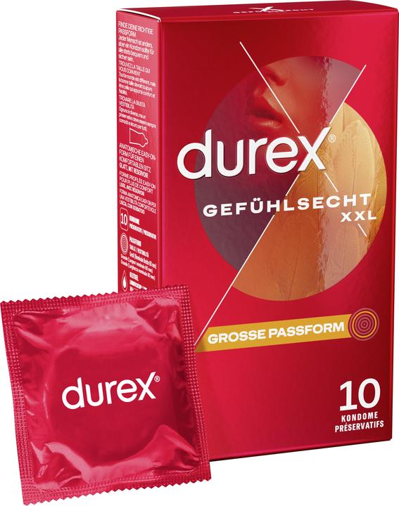 Durex Gefühlsecht Extra Gross (10 Stk.)
