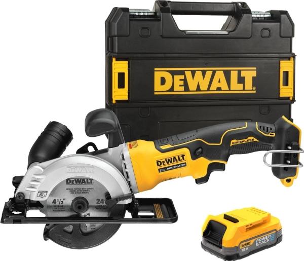 Actual product image DeWalt pilarka tarcz.bezszcz115mm,aku1,7ah tstak,18v