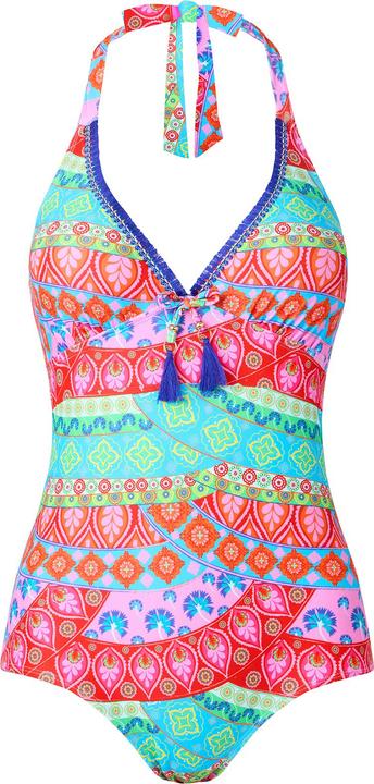 Actual product image Joe Browns Patchwork Tassel Trim Swimsuit (44)