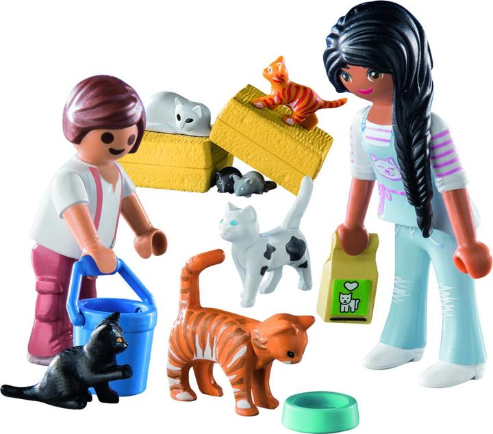 Produktbild Playmobil Katzenfamilie (71309, Playmobil Country)