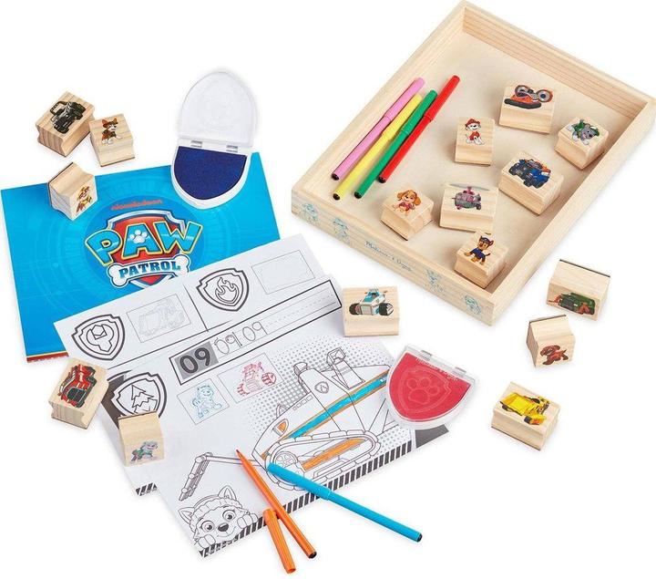 Immagine prodotto Melissa & Doug Set di timbri in legno