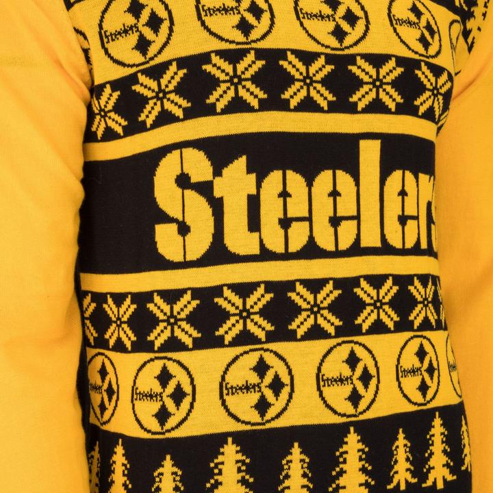 Produktbild Foco NFL Ugly Sweater XMAS Pullover Pittsburgh Steelers - S (S)