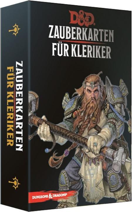 Produktbild Dungeons & Dragons - Zauberkarten für Kleriker, Kartenset, laminiert, 149 Karten (DE-Ausgabe) (Deutsch)